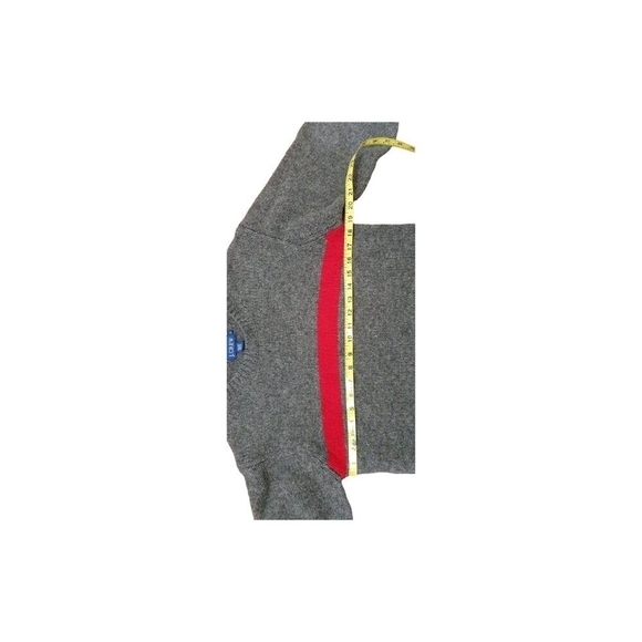 J Crew Sweater Mens Green 100% wool Size S - Picture 6 of 9